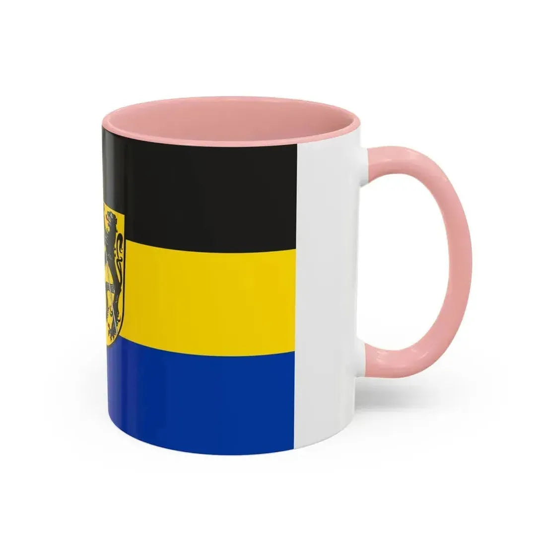 Flag of Lichtenfels Germany - Accent Coffee Mug - Go Mug Yourself