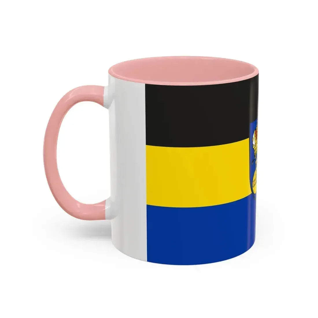 Flag of Lichtenfels Germany - Accent Coffee Mug - Go Mug Yourself