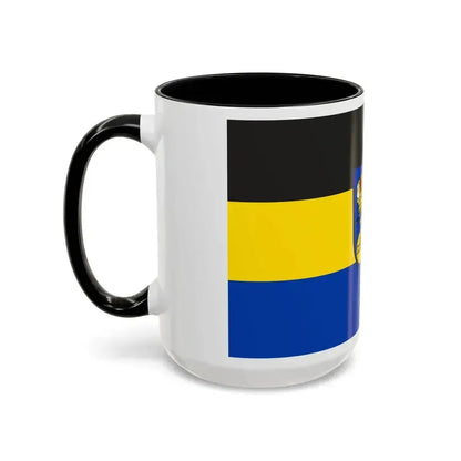 Flag of Lichtenfels Germany - Accent Coffee Mug - Go Mug Yourself