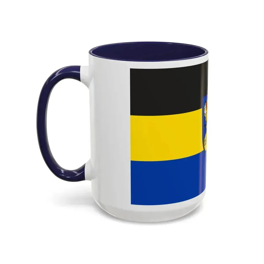 Flag of Lichtenfels Germany - Accent Coffee Mug - Go Mug Yourself