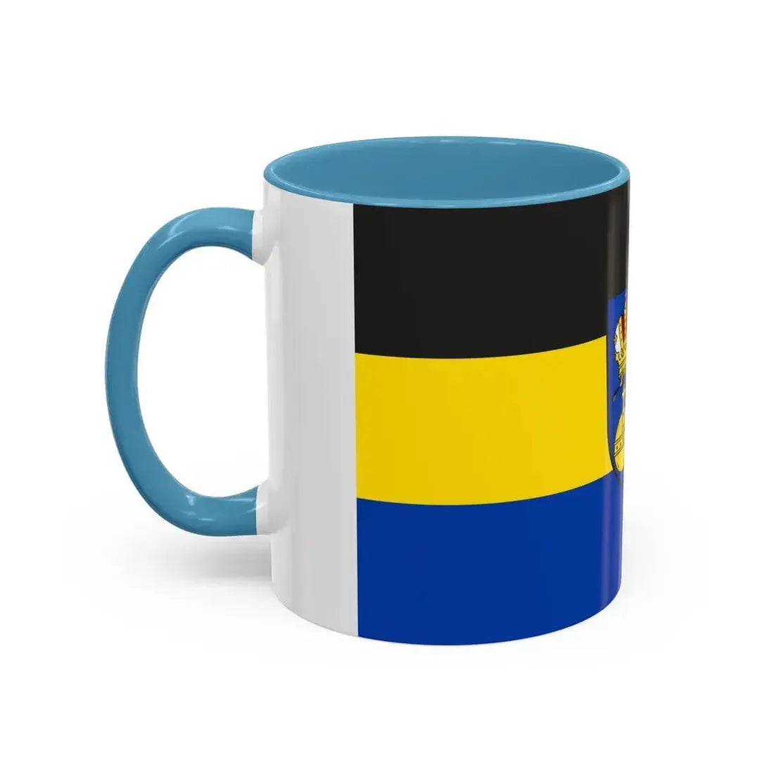 Flag of Lichtenfels Germany - Accent Coffee Mug - Go Mug Yourself