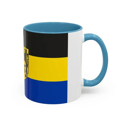 Flag of Lichtenfels Germany - Accent Coffee Mug - Go Mug Yourself