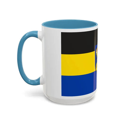 Flag of Lichtenfels Germany - Accent Coffee Mug - Go Mug Yourself