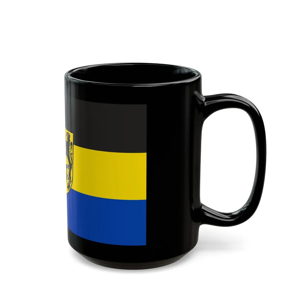 Flag of Lichtenfels Germany - Black Coffee Mug-Go Mug Yourself