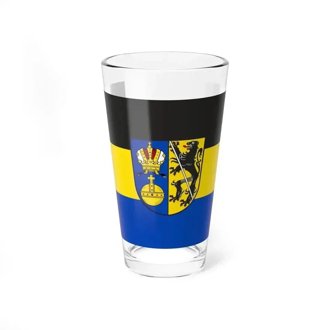 Flag of Lichtenfels Germany - Pint Glass 16oz 16oz - Go Mug Yourself