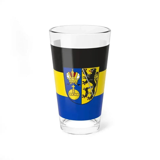 Flag of Lichtenfels Germany - Pint Glass 16oz 16oz - Go Mug Yourself
