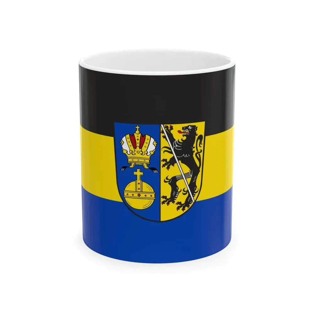 Flag of Lichtenfels Germany - White Coffee Mug-11oz-Go Mug Yourself