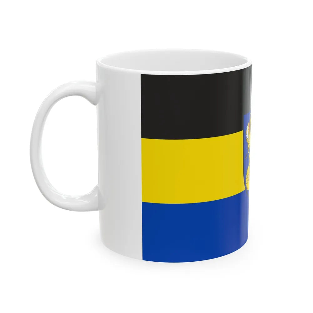 Flag of Lichtenfels Germany - White Coffee Mug-Go Mug Yourself