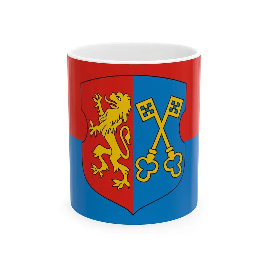 Flag of Lida (Belarus) White Coffee Mug 11oz - Go Mug Yourself