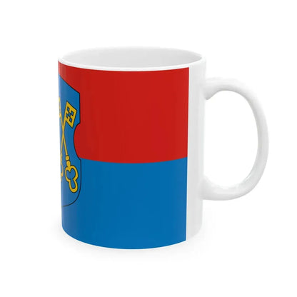 Flag of Lida (Belarus) White Coffee Mug - Go Mug Yourself