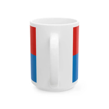 Flag of Lida (Belarus) White Coffee Mug - Go Mug Yourself
