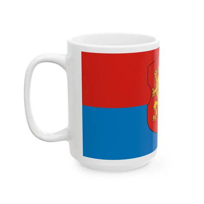 Flag of Lida (Belarus) White Coffee Mug - Go Mug Yourself