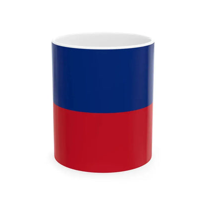 Flag of Liechtenstein 1921-1937 3-2 (Liechtenstein) White Coffee Mug 11oz - Go Mug Yourself