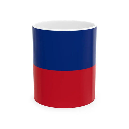 Flag of Liechtenstein 1921-1937 3-2 (Liechtenstein) White Coffee Mug 11oz - Go Mug Yourself