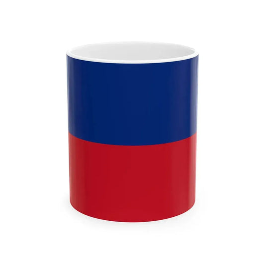 Flag of Liechtenstein 1921-1937 (Liechtenstein) White Coffee Mug 11oz - Go Mug Yourself