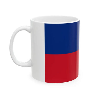 Flag of Liechtenstein 1921-1937 (Liechtenstein) White Coffee Mug - Go Mug Yourself