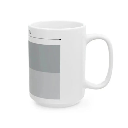 Flag of Liechtenstein construction (Liechtenstein) White Coffee Mug - Go Mug Yourself