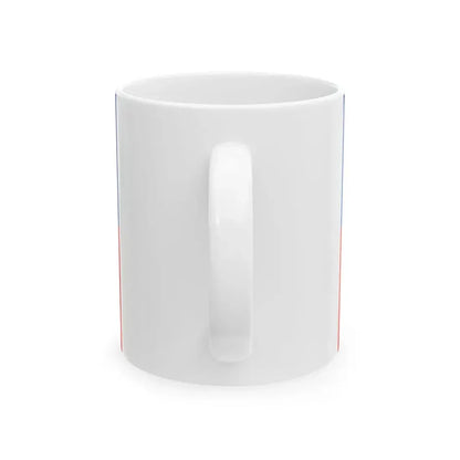 Flag of Liechtenstein old blue red (Liechtenstein) White Coffee Mug - Go Mug Yourself