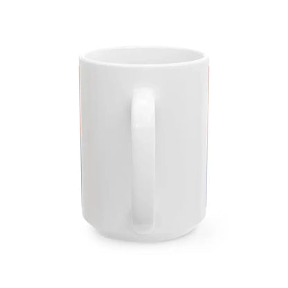 Flag of Liechtenstein old red blue (Liechtenstein) White Coffee Mug - Go Mug Yourself