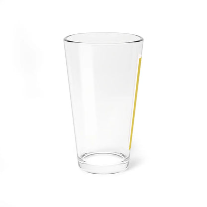 Flag of Liechtenstein princely house vertical (Liechtenstein) Pint Glass 16oz - Go Mug Yourself