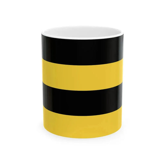Flag of Liechtenstein unknown-1719 1 (Liechtenstein) White Coffee Mug 11oz - Go Mug Yourself