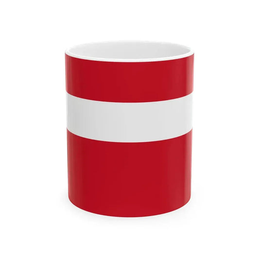Flag of Liechtenstein unknown-1719 2 (Liechtenstein) White Coffee Mug 11oz - Go Mug Yourself