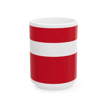 Flag of Liechtenstein unknown-1719 2 (Liechtenstein) White Coffee Mug 15oz - Go Mug Yourself