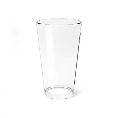 Flag of Liechtenstein vertical 1939 (Liechtenstein) Pint Glass 16oz - Go Mug Yourself