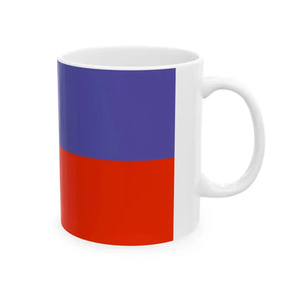 Flag of Liechtenstein WFB 2000 (Liechtenstein) White Coffee Mug - Go Mug Yourself