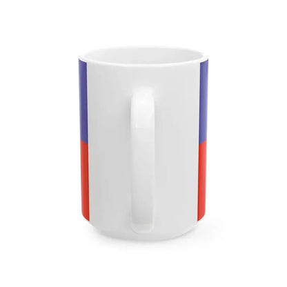 Flag of Liechtenstein WFB 2000 (Liechtenstein) White Coffee Mug - Go Mug Yourself