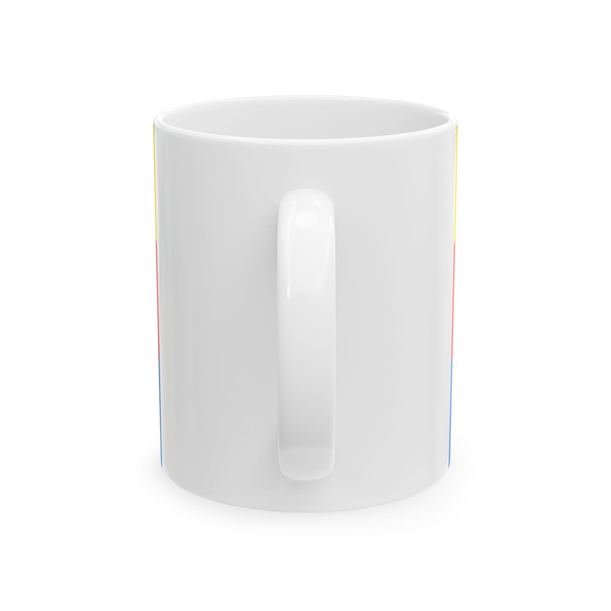 Flag of Liedekerke (Belgium) White Coffee Mug-Go Mug Yourself