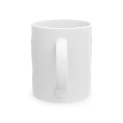 Flag of Lierde (Belgium) White Coffee Mug - Go Mug Yourself