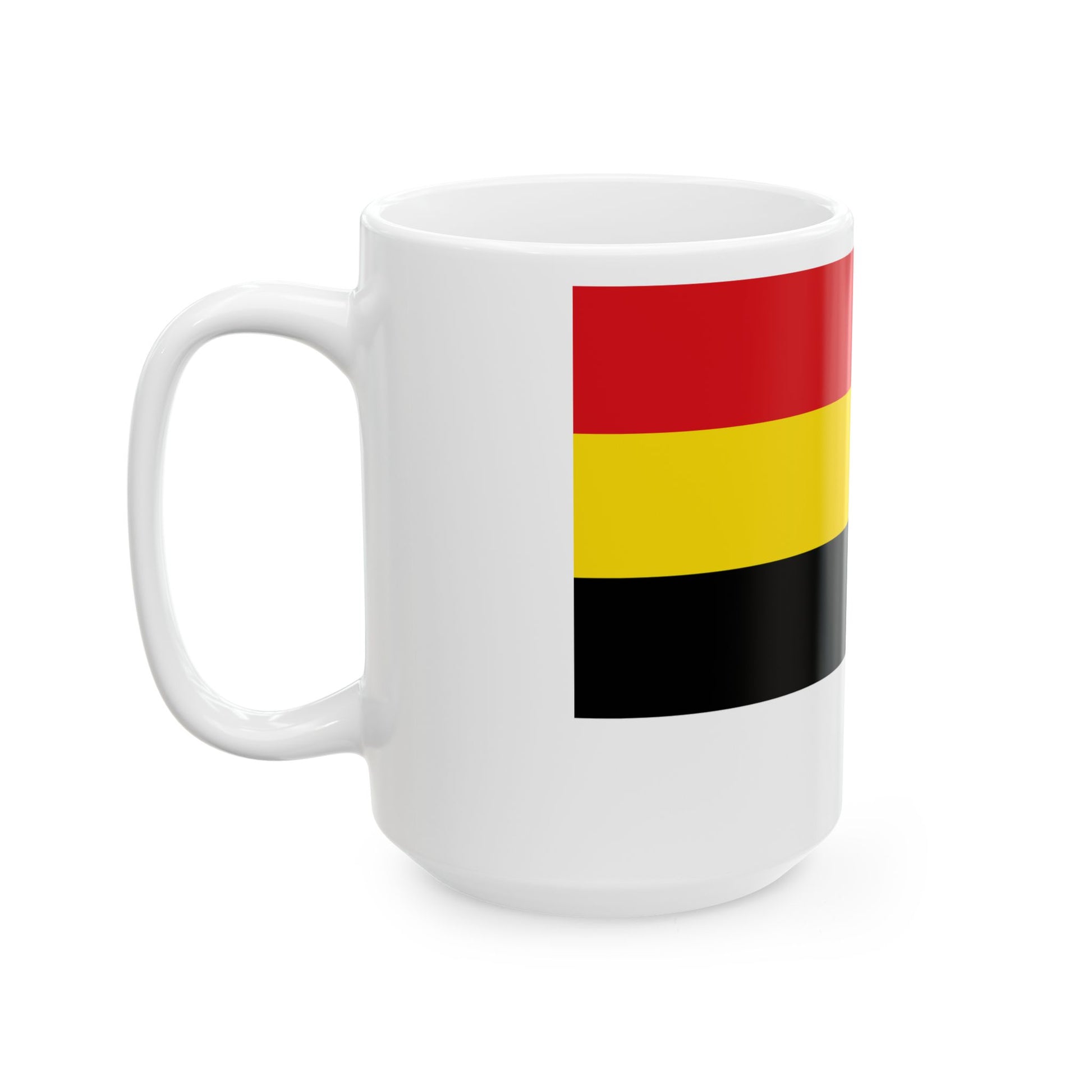 Flag of Lierde (Belgium) White Coffee Mug-Go Mug Yourself