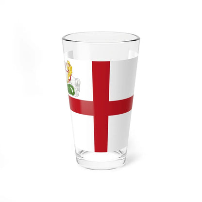 Flag of Liguria Lega Nord (Italy) Pint Glass 16oz 16oz - Go Mug Yourself