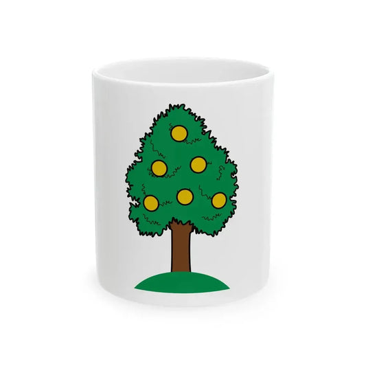 Flag of Lija 1993-2000 (Malta) White Coffee Mug 11oz - Go Mug Yourself