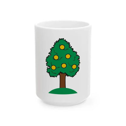 Flag of Lija 1993-2000 (Malta) White Coffee Mug 15oz - Go Mug Yourself