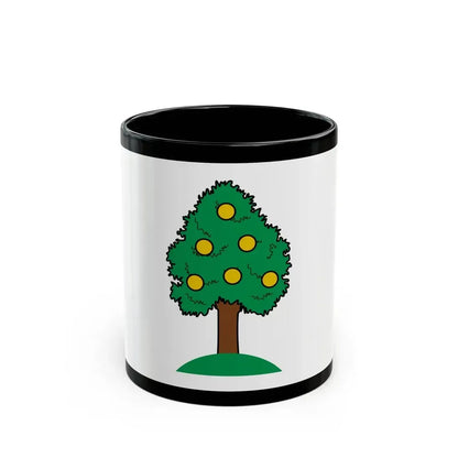 Flag of Lija 1993 to 2000 Malta - Black Coffee Mug 11oz - Go Mug Yourself