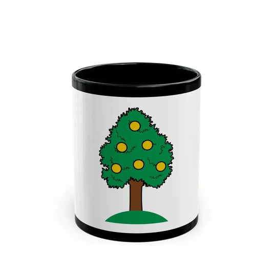 Flag of Lija 1993 to 2000 Malta - Black Coffee Mug 11oz - Go Mug Yourself