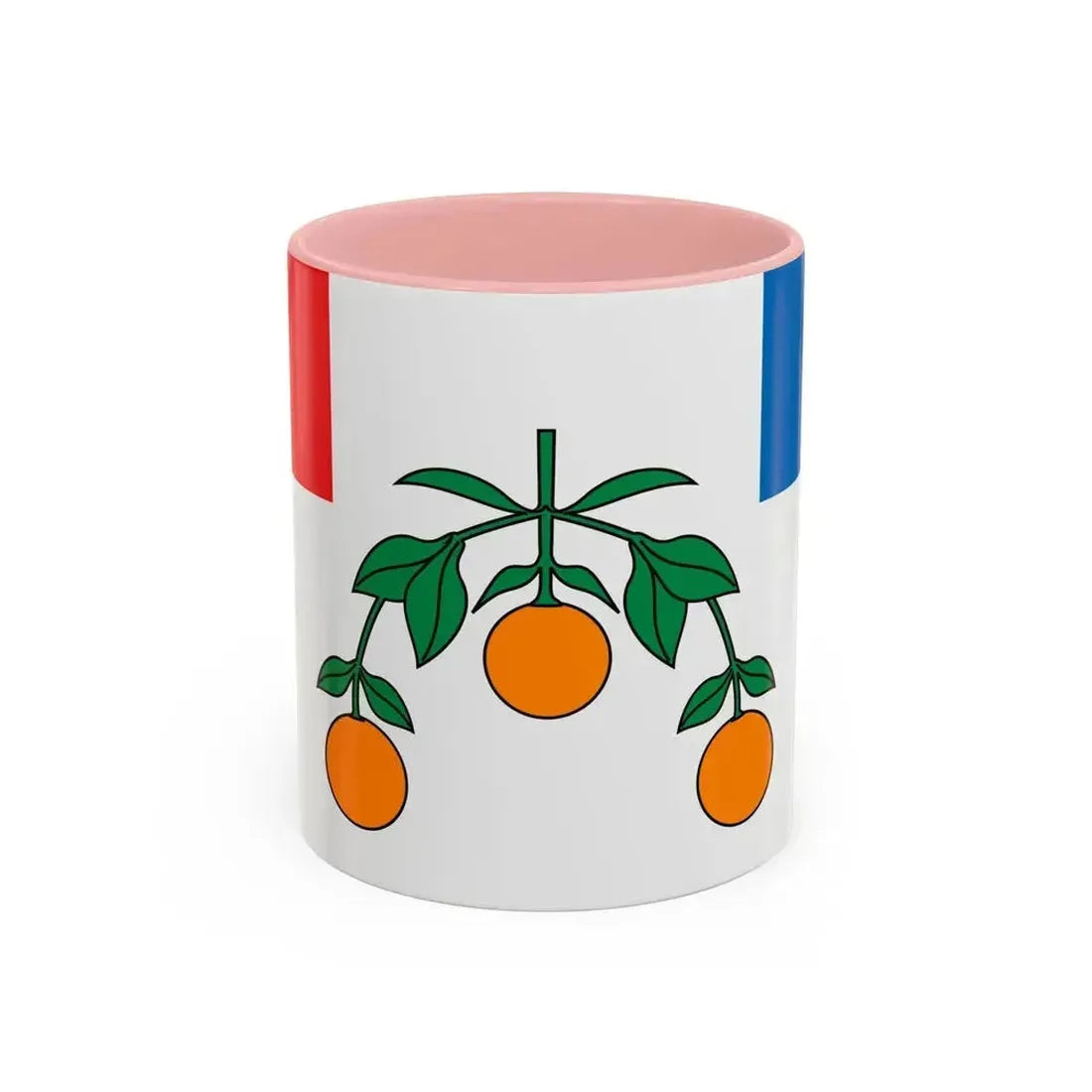 Flag of Lija Malta - Accent Coffee Mug 11oz Pink - Go Mug Yourself