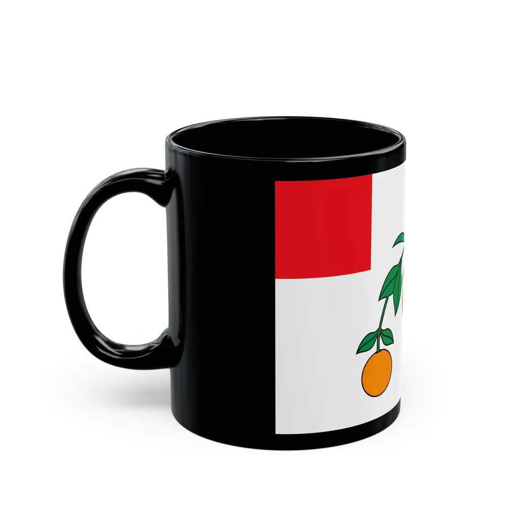 Flag of Lija Malta - Black Coffee Mug-Go Mug Yourself