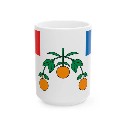 Flag of Lija Malta - White Coffee Mug-15oz-Go Mug Yourself