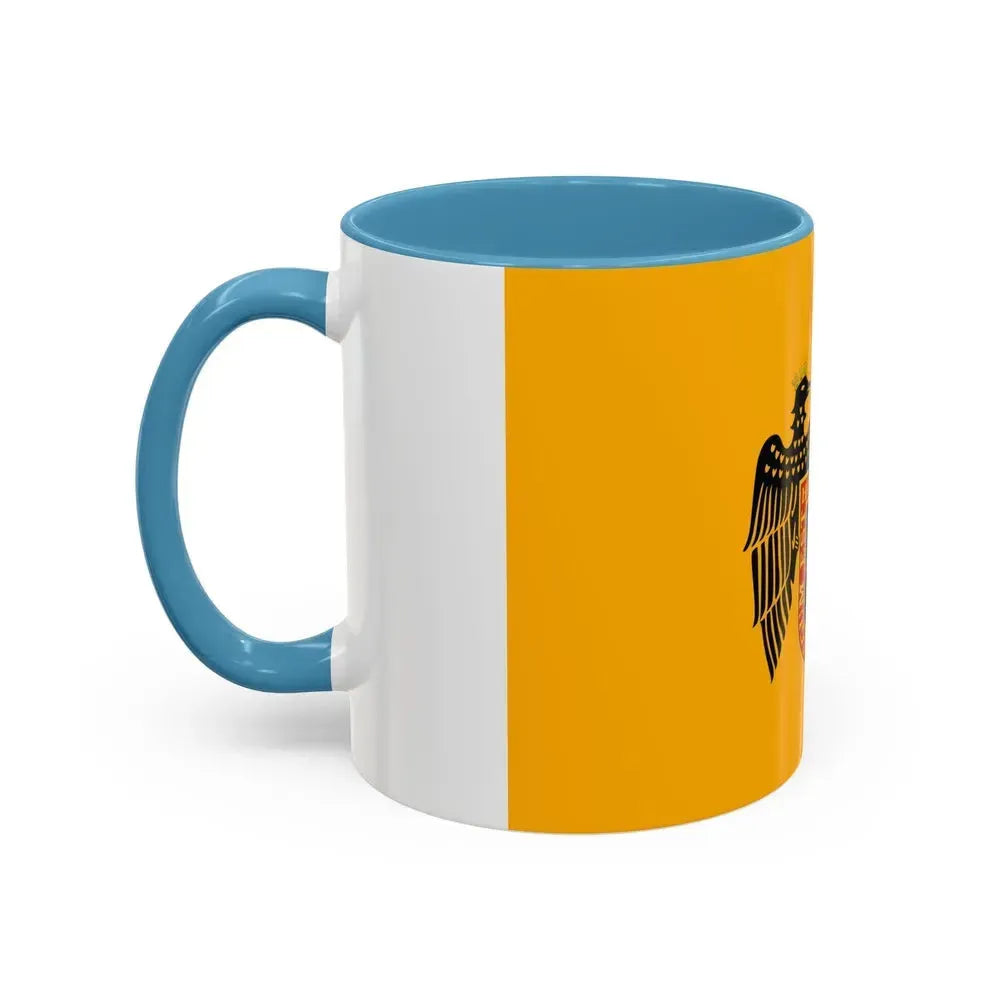 Flag of Lima Peru - Accent Coffee Mug - Go Mug Yourself