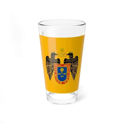 Flag of Lima Peru - Pint Glass 16oz 16oz - Go Mug Yourself