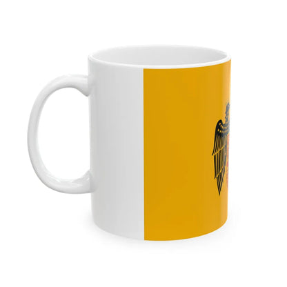 Flag of Lima Peru - White Coffee Mug-Go Mug Yourself