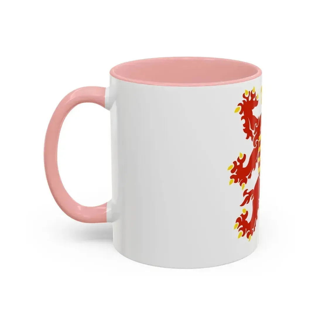 Flag of Limburg Belgium - Accent Coffee Mug - Go Mug Yourself