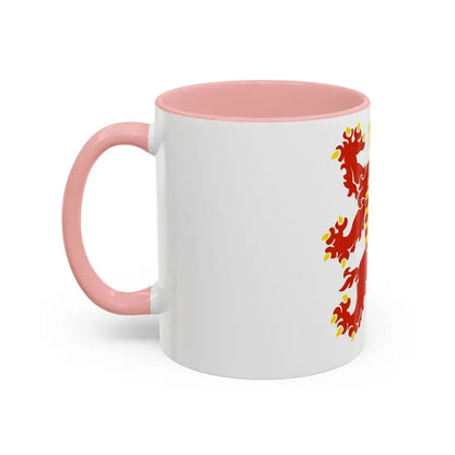 Flag of Limburg Belgium - Accent Coffee Mug - Go Mug Yourself