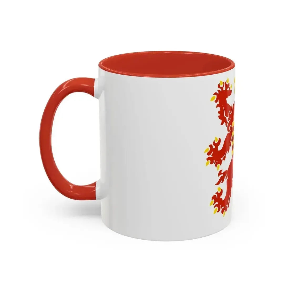 Flag of Limburg Belgium - Accent Coffee Mug - Go Mug Yourself