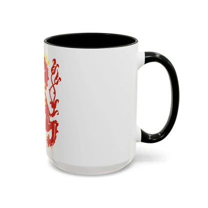 Flag of Limburg Belgium - Accent Coffee Mug - Go Mug Yourself