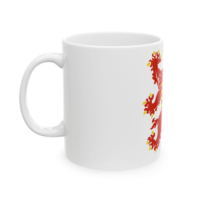 Flag of Limburg Belgium (Belgium) White Coffee Mug-Go Mug Yourself