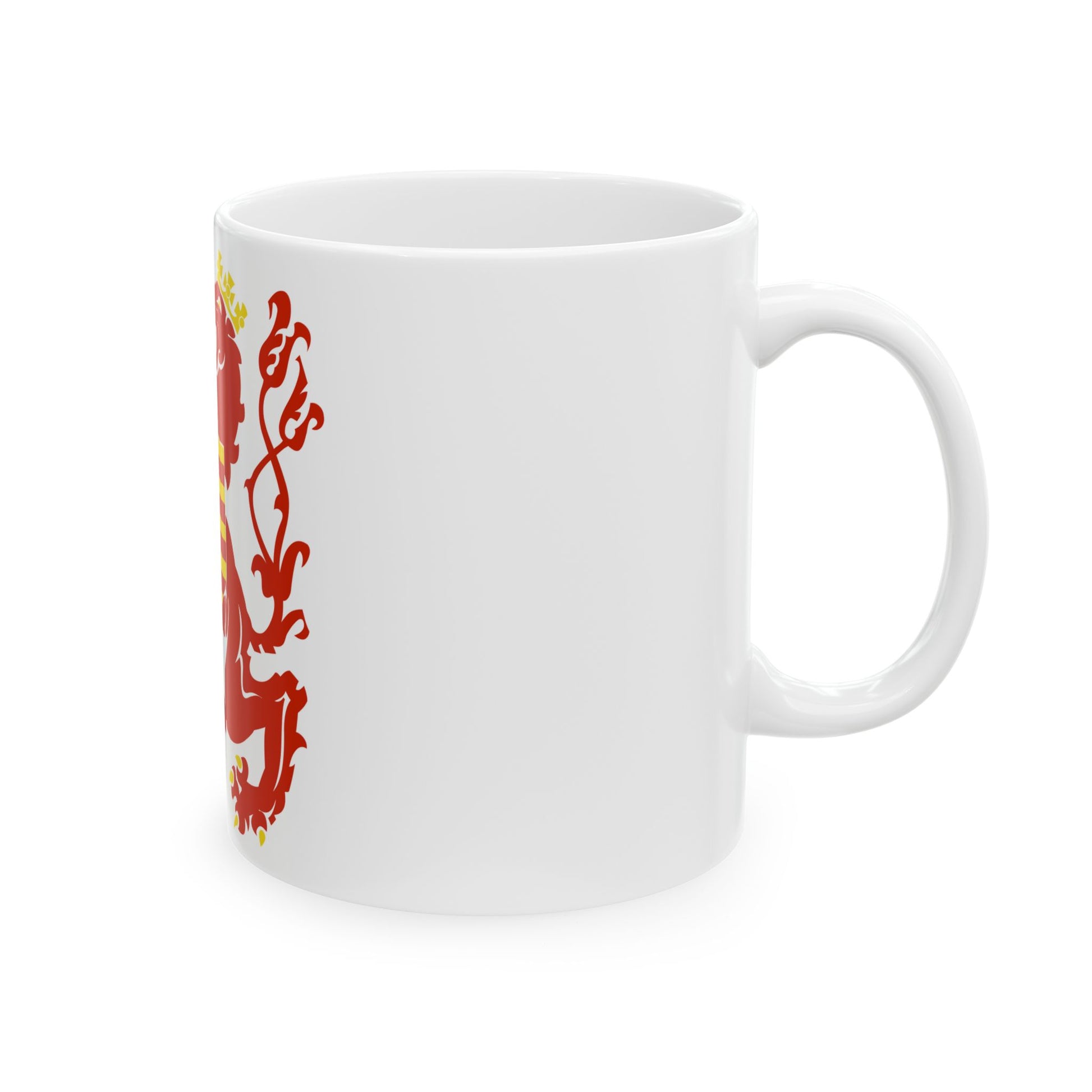 Flag of Limburg Belgium (Belgium) White Coffee Mug-Go Mug Yourself